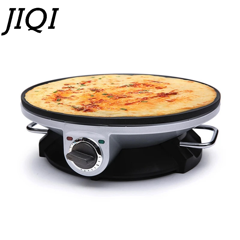 Electric Crepe Maker Omelet Pancake Baking Pan Chinese Spring Roll Pie Grill Machine BBQ Oven Barbecue Roasting Griddle EU US