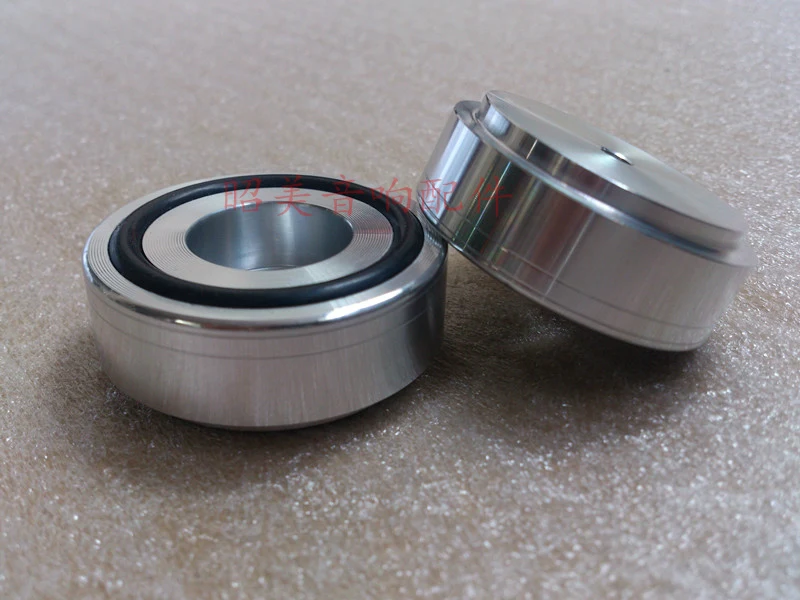 4ピース44*17オーディオすべてのアルミパワーアンプ足デバイスショックアブソーバーフットレストショックアブソーバー表示feets c