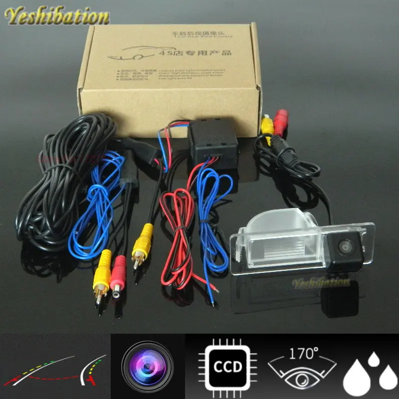 

Yeshibation HD Dynamic Track night vision car parking camera For Volkswagen VW Sagitar 2013~2015 rear view camera