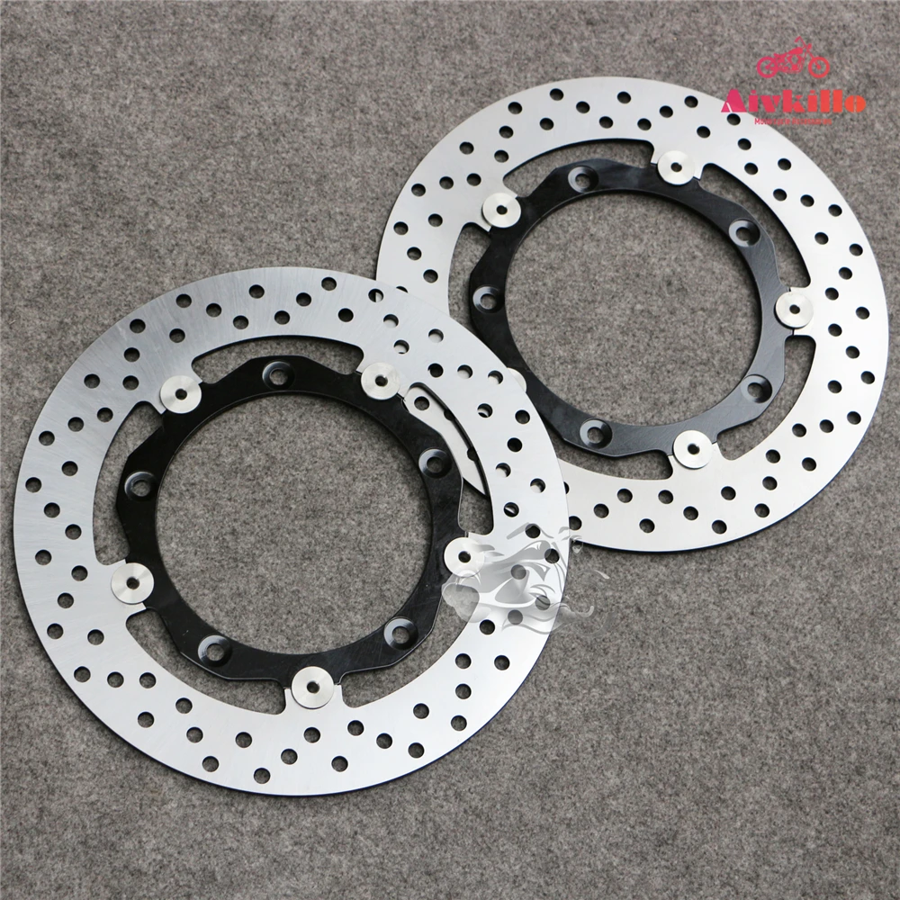 

Floating Front Brake Disc Rotor Fit For Yamaha 08-12 T-max XP500 09 10 11 Tmax500 Motorcycle