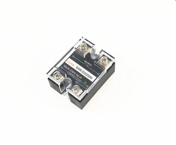 Eenfase DC solid state relais SSR-DD 50A 110VDC/220VDC DC-DC normaal open