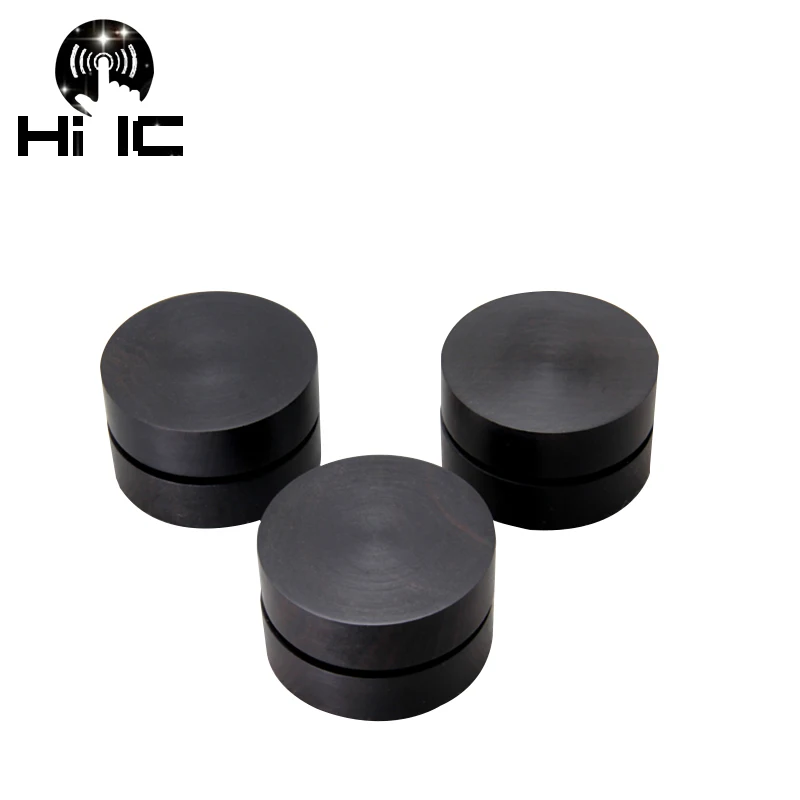 HIFI 오디오 스피커 앰프 섀시 에보니 크리스탈 비즈, 충격 방지 충격 흡수기, 발 패드, 진동 흡수 스탠드