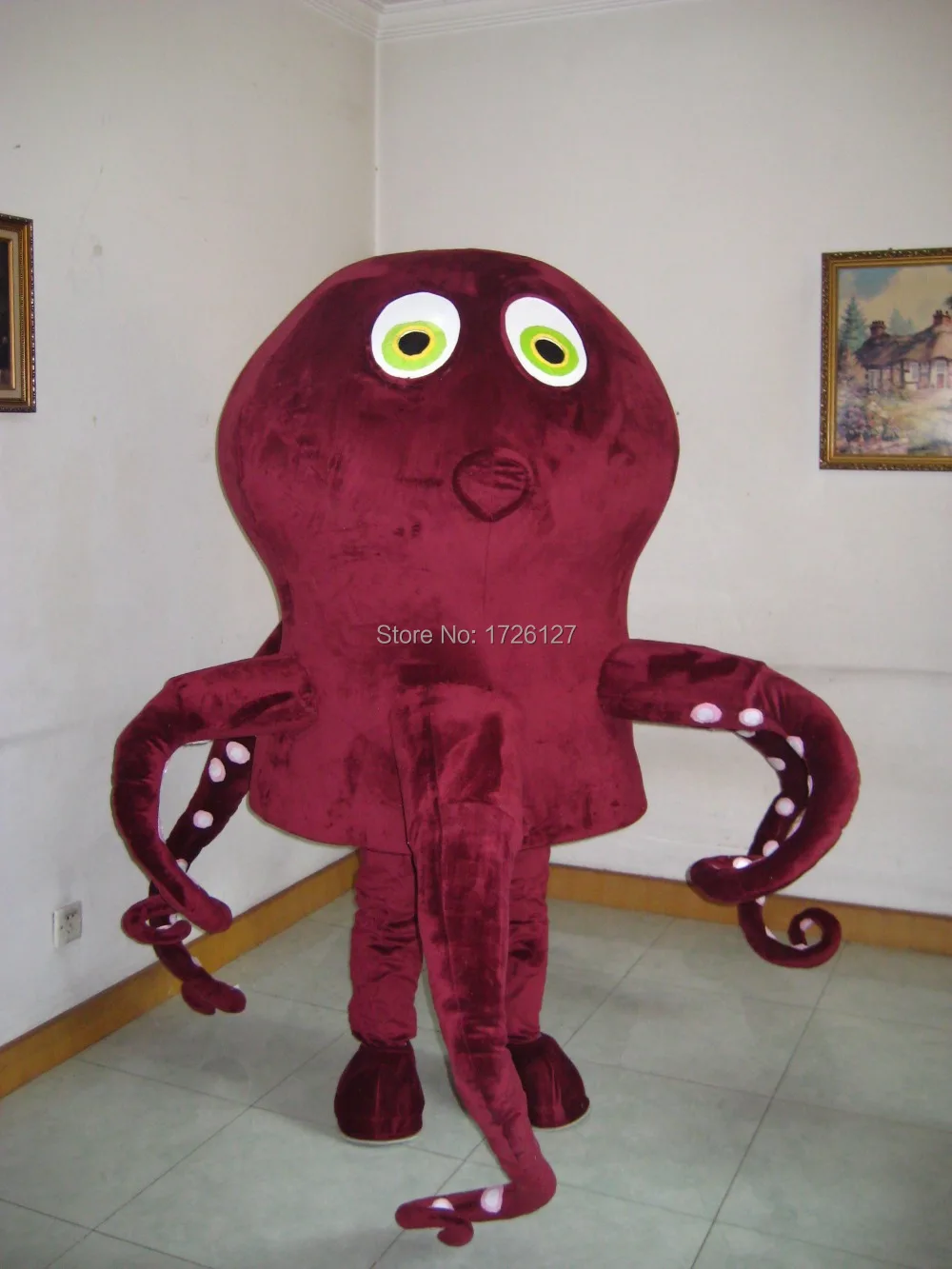 mascot octopus mascot sqiud costume custom anime cosplay kits mascotte theme fancy dress carnival costume