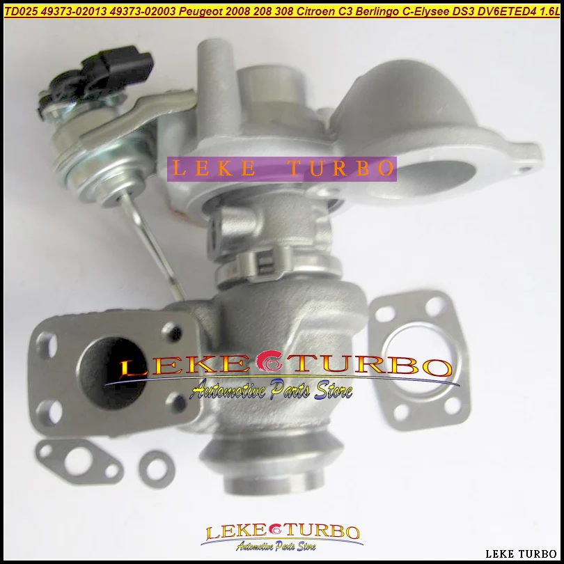 TD025 49373-02003 4937302002 4937302013 0375Q9 0375R0 9673283680 Turbo For Ford Fiesta VIII 1.6 TDCi 95HP TZJA 1.4L HDI 1.6L 02-