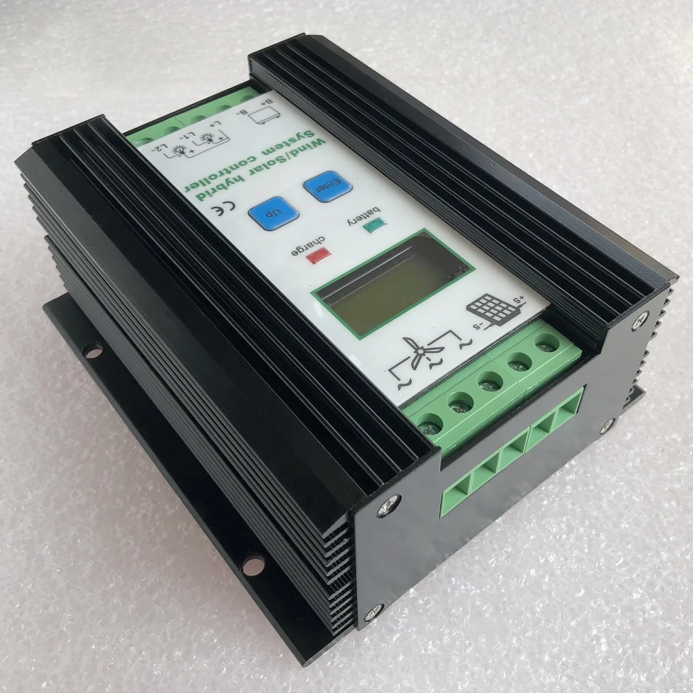 

1000W MPPT Wind Solar Hybrid Boost Charge Controller 12/24V apply for 600W wind for turbine generator+400W solar panels