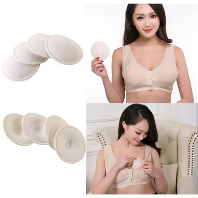 8PCS New Soft Absorbent Cotton Washable Reusable Breastfeeding Breast Nursing Pads Wholesale