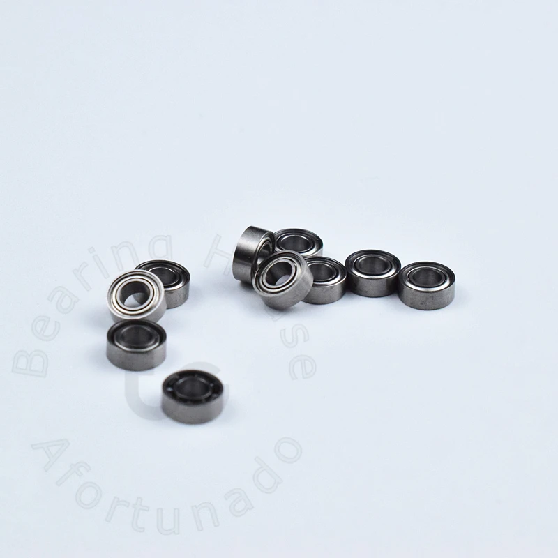 R144Z Bearing 10pcs 3.175*6.35*2.78(mm) chrome steel Metal Sealed High speed Mechanical equipment parts