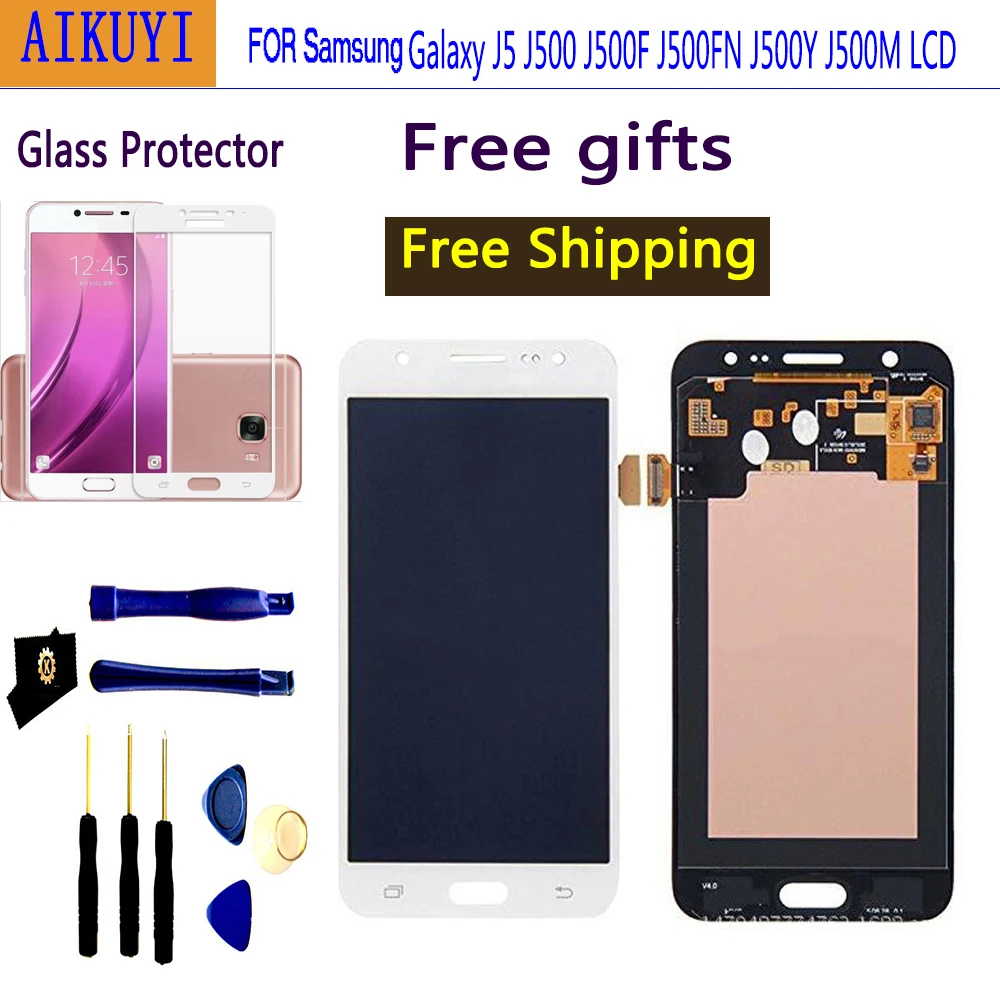 

For Samsung Galaxy J5 2015 J500 J500F J500FN J500Y J500M LCD Display+Touch Screen Digitizer Display Touch Screen replacement