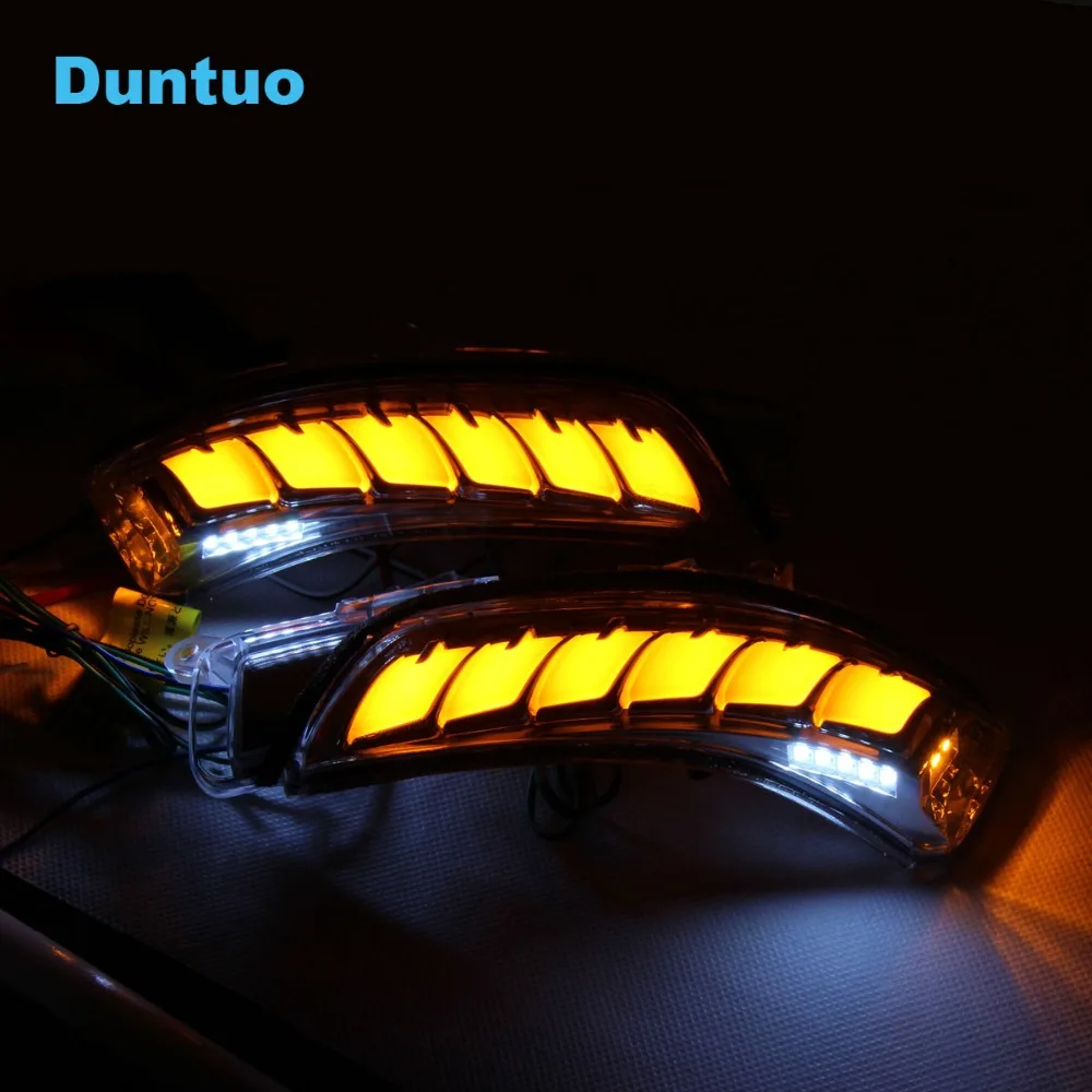 LED Sequential Flowing Turn Signal Lamp Rearview Mirror Running Light For Toyota Prius (XW30) 2009-2015 WISH Reiz  Mark X