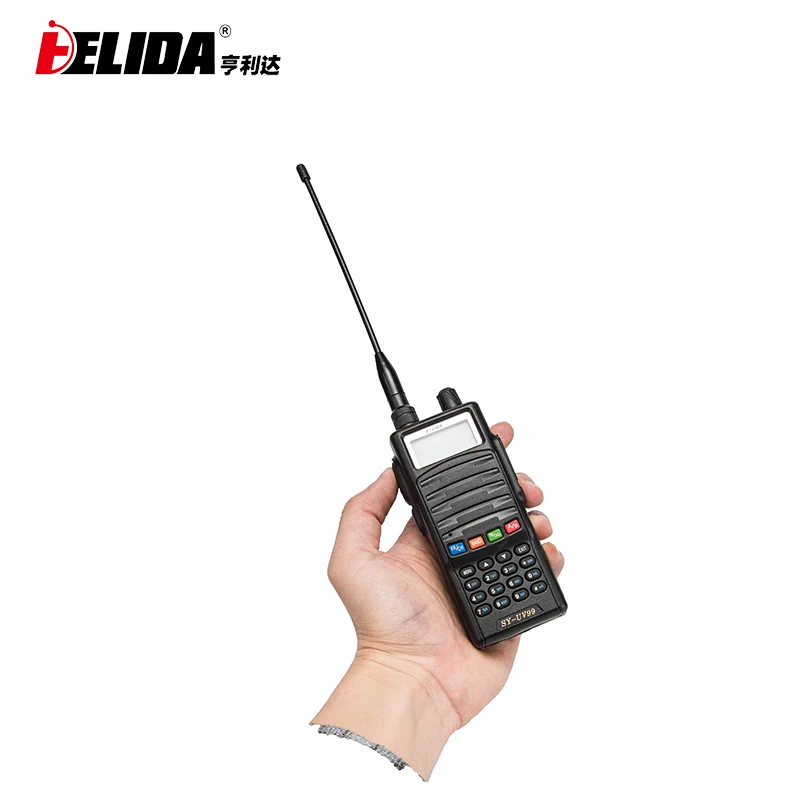 Portable walkie talkie VHF\UHF 136-174\400-520MHZ Walkie Talkie Ham Radio Transceiver Handheld Radio digital walkie talkie