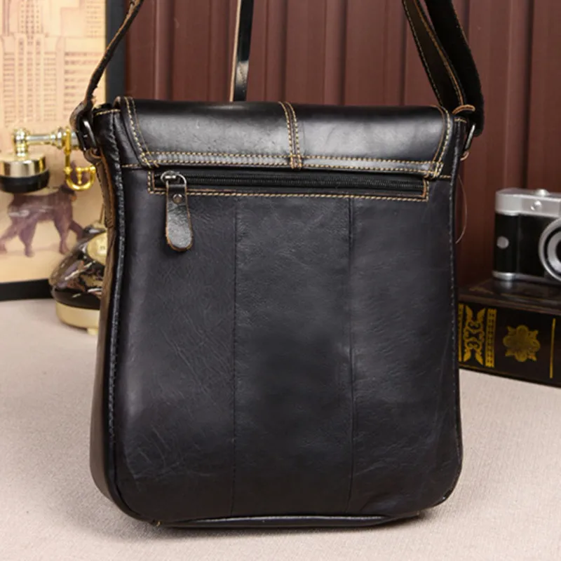 Cowhide style messenger bag High quality Natural genuine leather handbags business casual shoulder Bags leisure Storage handbag