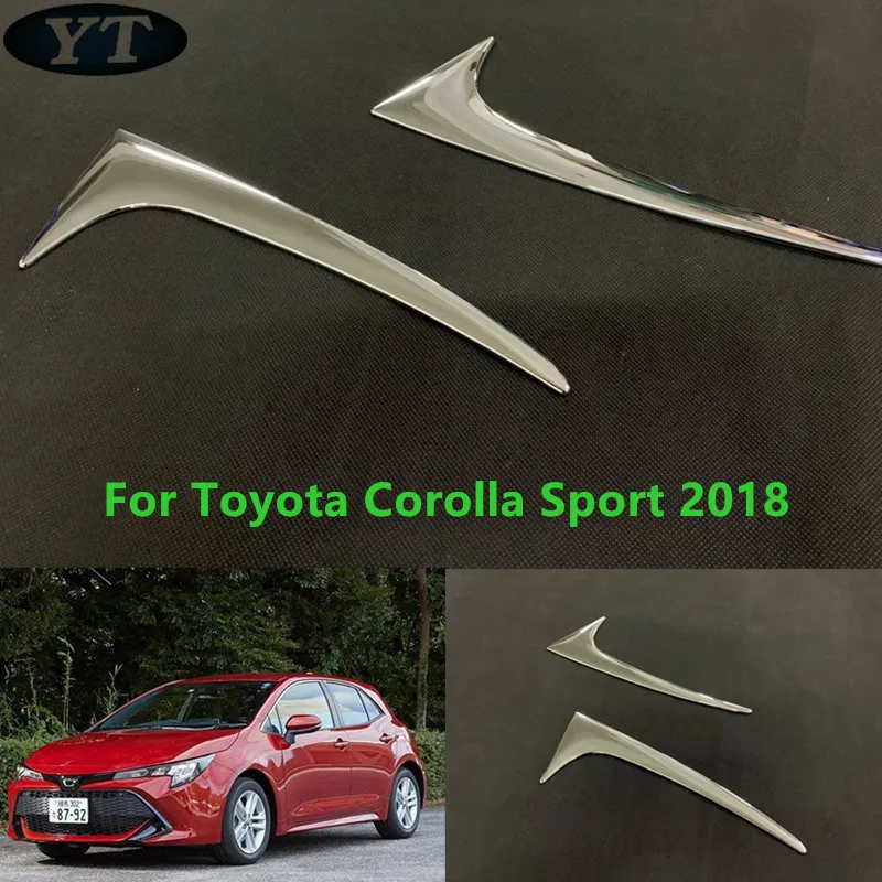 Car rear spoiler trim, window trim exterior moulding  for Toyota Corolla Sport and Hatchback  2019