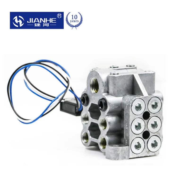 U Type Grease Distributor Block For Centralized Lubrication Ssystem / CNC Machine Centre