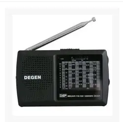 Degen DE321 FM Stereo MW SW Radio DSP odbiornik krótkofalarski pełnozakresowy Radio FM