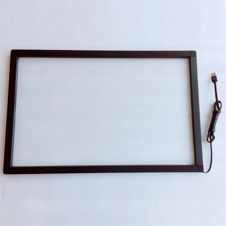 IR Touch Frame 27 Inch Multi Touch Screen Overlay Kit 10 Touch Points Infrared Touch Screen Frame Panel without Glass