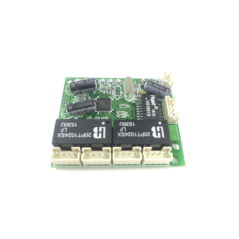 Mini PBCswitch module PBC OEM module mini size 5 Ports Network Switches Pcb Board mini ethernet switch module 10/100Mbps