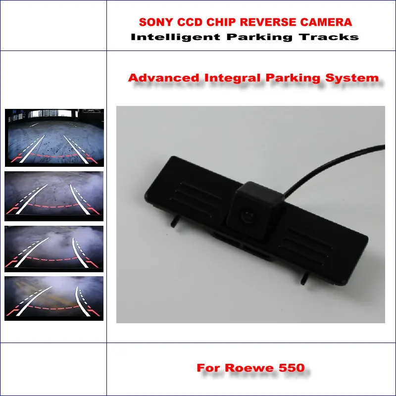 

For Roewe 550 2007-2012 Car Rear Camera Intelligent Parking Tracks Backup Reverse Dynamic Guidance Tragectory CAM