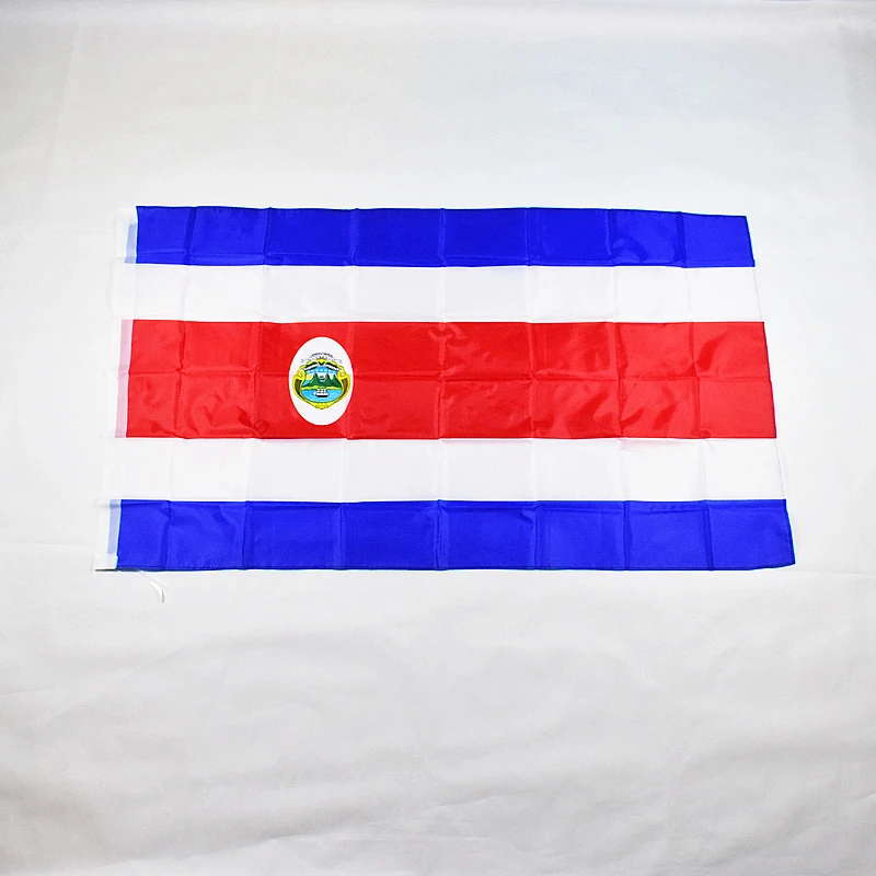 Costa rica 90*150cm Costa rican flag Banner  3x5 Foot Hanging Home Decoration flag