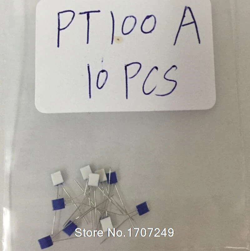 

Free Shipping 10PCS imports germany heraeus PT100 thin-film platinum resistor chips PT100 Thin film Temperature Sensor Heraeus