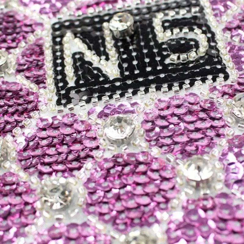 1 Pcs Rhinestone Clothes Embroidered Sequins Sewing Patches for Clothing Diy Clothes Accessories