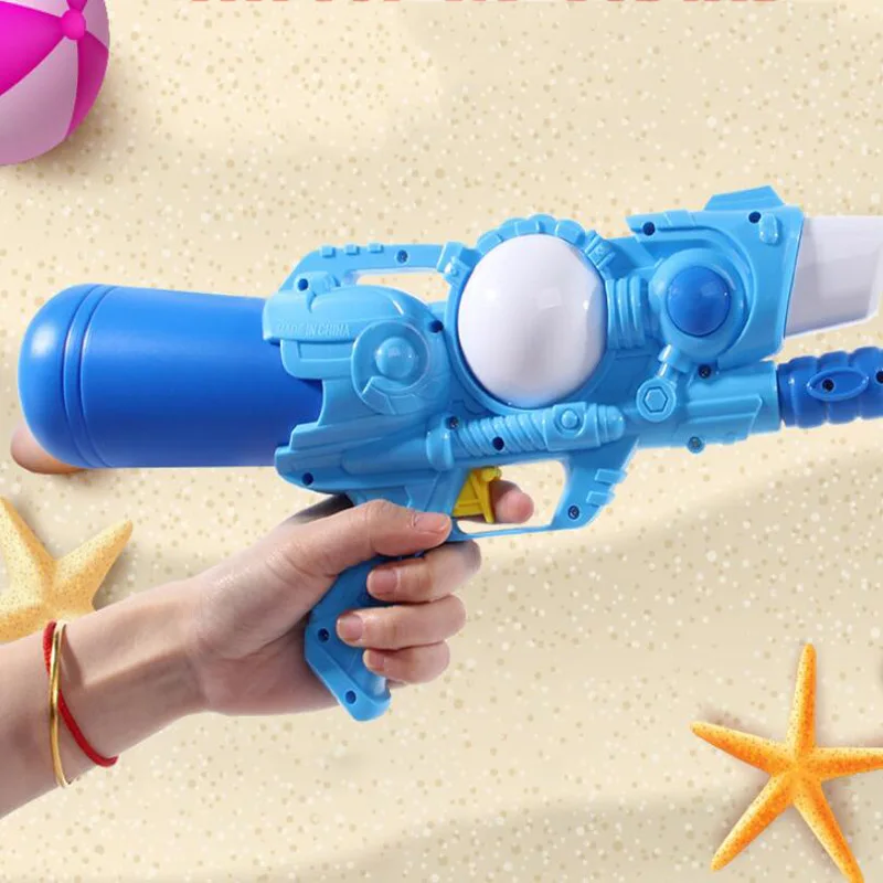 Spring And Summer Outdoor Play Water Portable Manual Pull-Type Water Gun Shooting Toy Children Holiday Gift Water Gun Toy