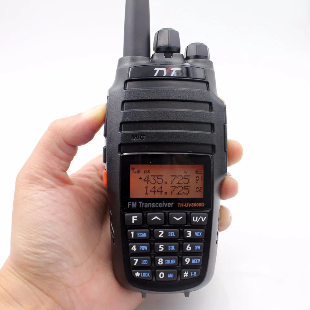 TYT TH-UV8000D Dual Band UV 136-174&400-520MHz Handheld Transceiver with 3600MAH Battery 10W Two Way Radio