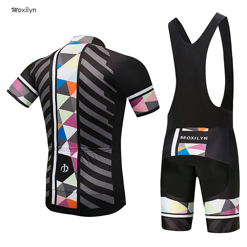 Moxily 2019 Pro Summer Cycling Jersey Set Mountain Bike Clothing MTB Bicycle Clothes Wear Maillot Ropa Ciclismo Men Cycling Set