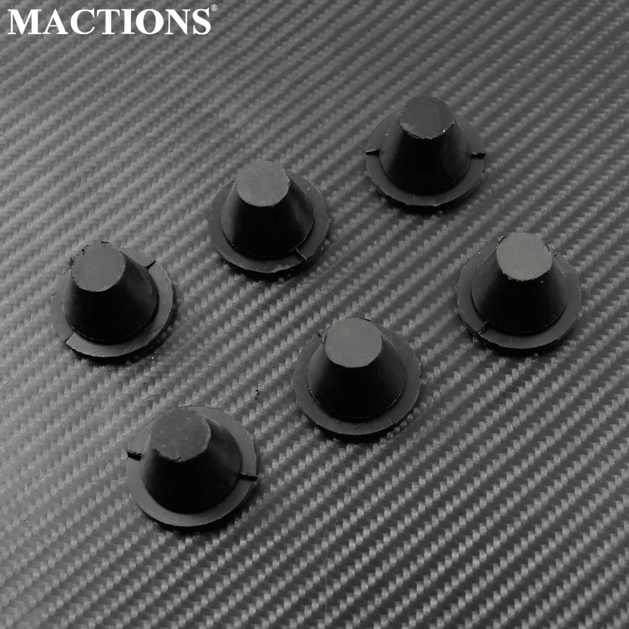 

Motorcycle 6PCS Rubber Side Cover Grommets Black For Harley Touring 1996-2007 Road King Street Electra Road Glide FLHX FLHTC