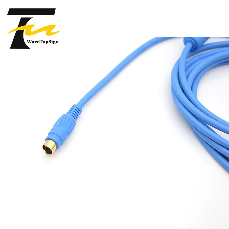 Кабель для программирования ПЛК wavetopsign, кабель для загрузки SC-11 RS232, последовательный порт, 3 метра для модуля ПЛК серии Mitsubishi FX