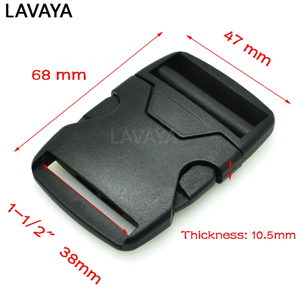 1pcs 20mm 25mm 32mm 38mm 50mm Webbing Plastic Side Release Bump Buckle for Backpack Straps Luggage