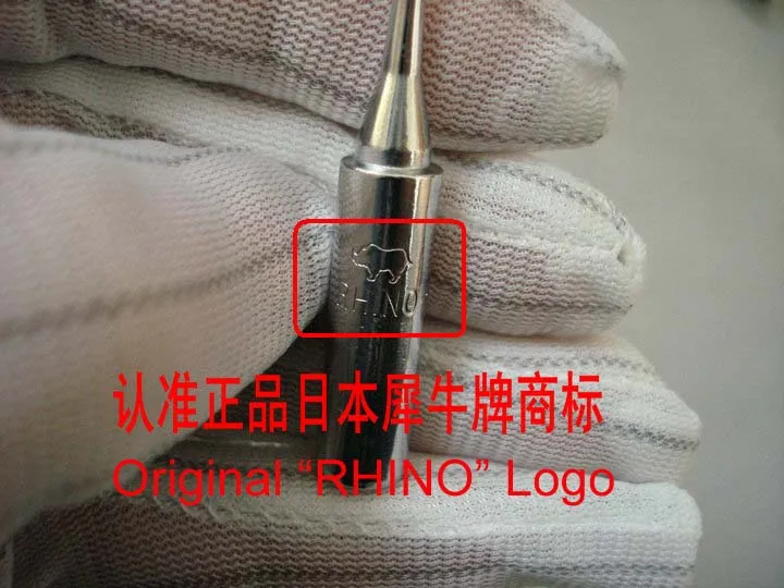 Japanese RHINO Welding Tip 900M-T Ultra-durable Soldering tip Dedicated for 936 Soldering Iron