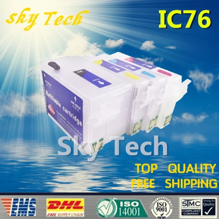 76L IC76 Refillable Ink cartridges , ICBK76 For Epson PX 76L IC76 Refillable Ink cartridges , ICBK76 For Epson PX