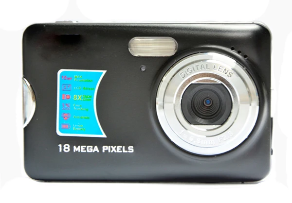 Winait gorąca sprzedaż DC-500FE aparat cyfrowy z akumulator litowy wielokrotnego ładowania, 18.0 mega pikseli, 5.0MP czujnik CMOS