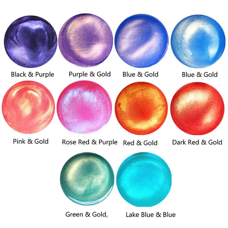 Aurora Pearl Pigment Powder Mica Pearlescent Colorants Resin Dye Jewelry Making Tool For Jewelry Accessories