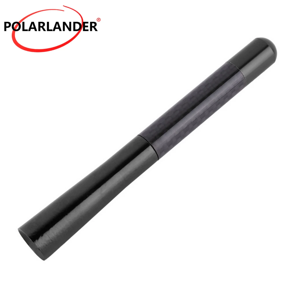 

High Quality Universal car antenna car radio antenna Short Carbon Fiber Car Antenna 12CM Screw Aluminum voiture Polarlander