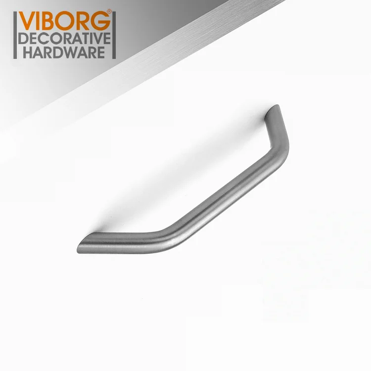 VIBORG Deluxe 128mm Solid 304 Stainless Steel Modern Kitchen Cabinet Cupboard Door Handle Pulls Drawer Pull Handle, SV724