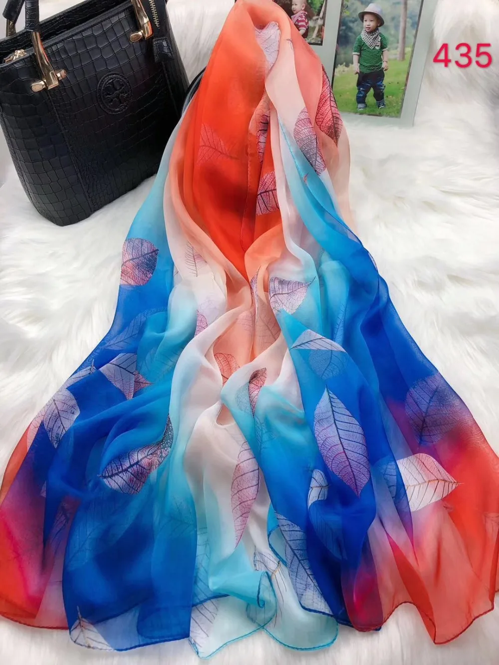 Spring summer womens 100% Real Mulberry SILK SCARF wrap shawl sarongs Silk Neckerchiefs 180*110cm MIXED 10 pcs/lot #4107