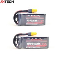 Infinity 14.8V 1300mah / 1500mah 110C 4S1P Race Spec Lipo Battery for RC FPV Racing Drone Quadcopter Helicopter