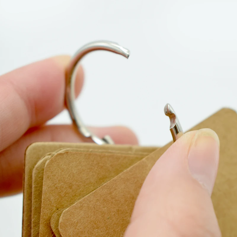 10pcs/Lot Metal Book Rings Binder Ring Hinged Keychain Album Ring Scrapbook Craft Photo Album Scrapbook Split Promotion Price