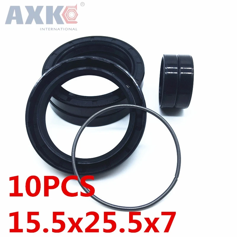 

AXK 10 шт. TC15.5X25.5X7 каркасный масляный уплотнитель 15,5*25,5*7