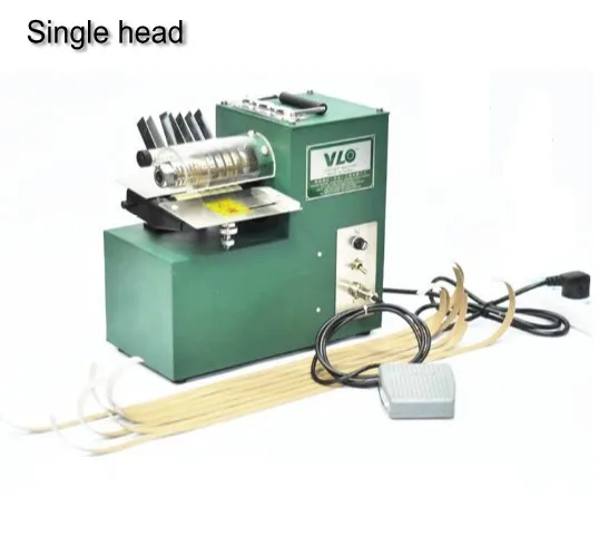 

Automatic Single Head Leather Strip Cutting Machine Cutter with Foot Panel