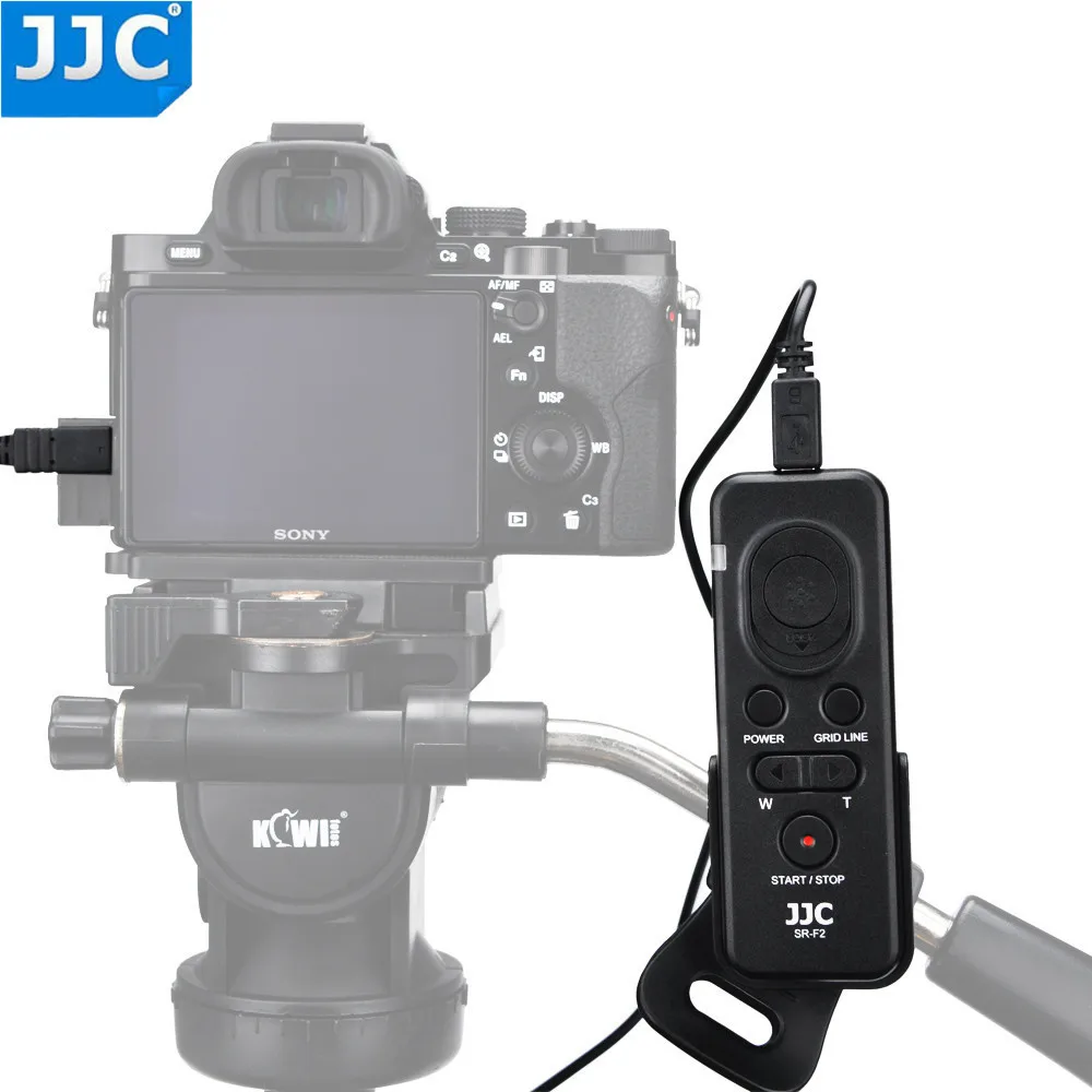 JJC RM-VPR1 Remote Control Controller Commander for Sony A7 IV a7SIII ZV1 A6500 A6300 A6000 A5100 A5000 NEX-3NL A7S A99II A7RII