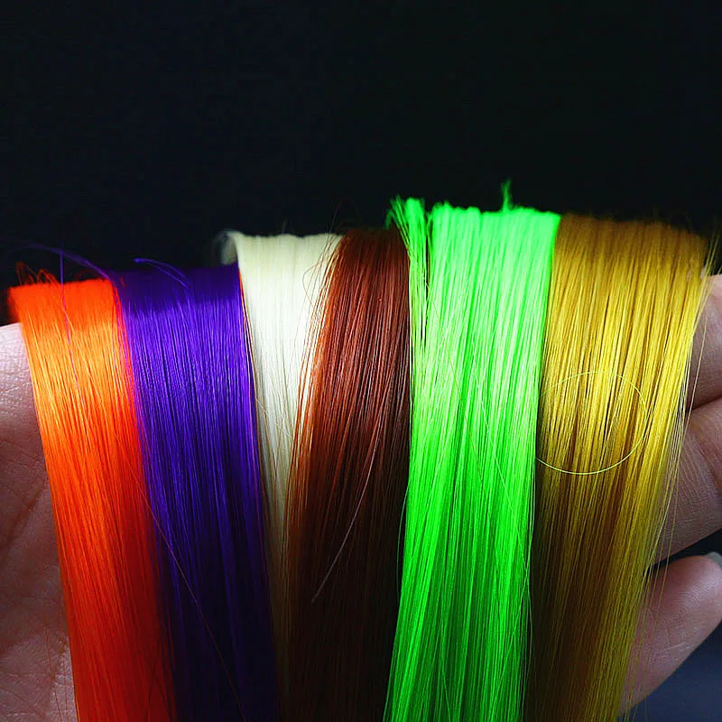 Royal Sissi 12colors Durable Minnow Fibers Saltwater Streamers Fly Tying Materials Synthetic Hair Fibres Pike&Bass Flies Making