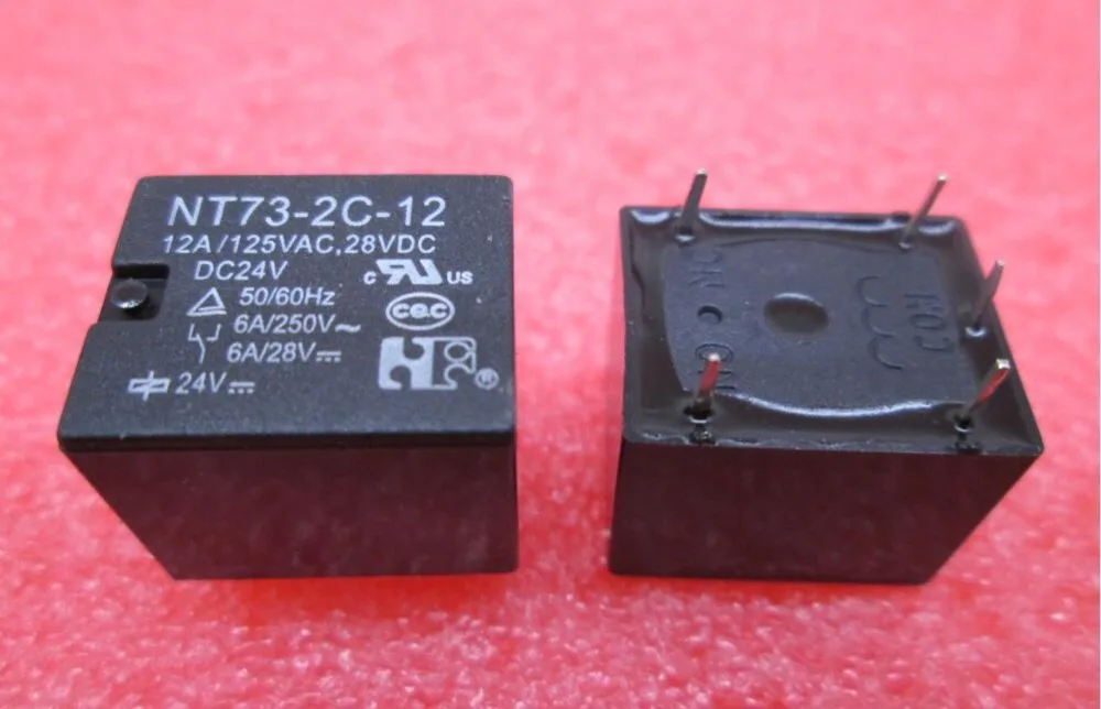 

HOT NEW relay NT73-2C-12-DC24V NT73-2C-12 DC24V NT732C12 NT73-2C NT73 DC24V 24VDC 24V DIP5