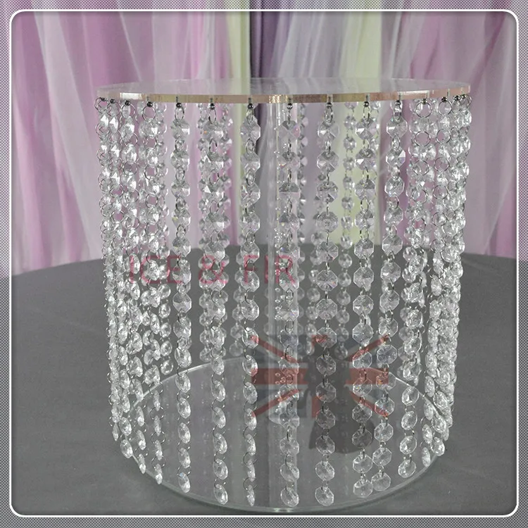 4pcs/Lot centerpiece Wedding Cake Display Birthday decoration Crystal Acrylic cake stand