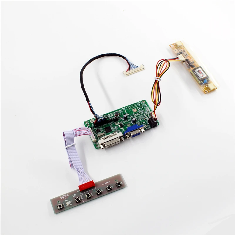 RT2281 LCD điều khiển board với DVI VGA cho 18.5 inch panel lcd 1366X768 CLAA185WA03L M185XW01 V1 M185XW01 VJ miễn phí vận chuyển