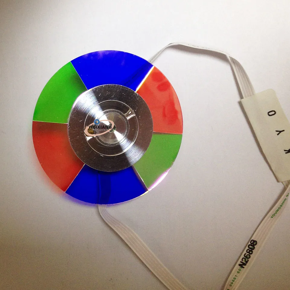 

Original Projector Color Wheel For Toshiba 62MX196 TV Projection Color Wheels,6 segments 55mm