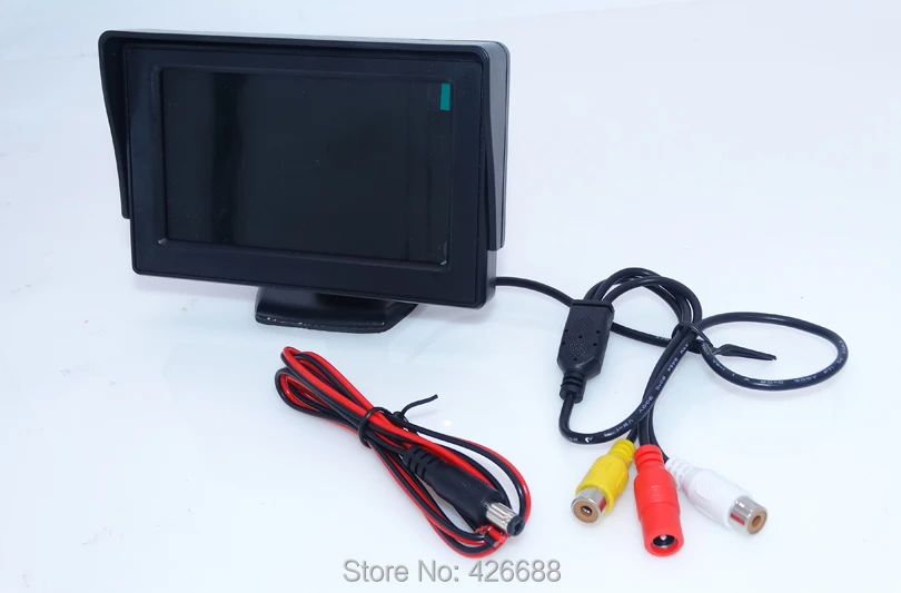 Special Car Camera for NISSAN QASHQAI X-TRAIL with 4.3 Inch Folding Car Monitor Car Backup Parking Monitor