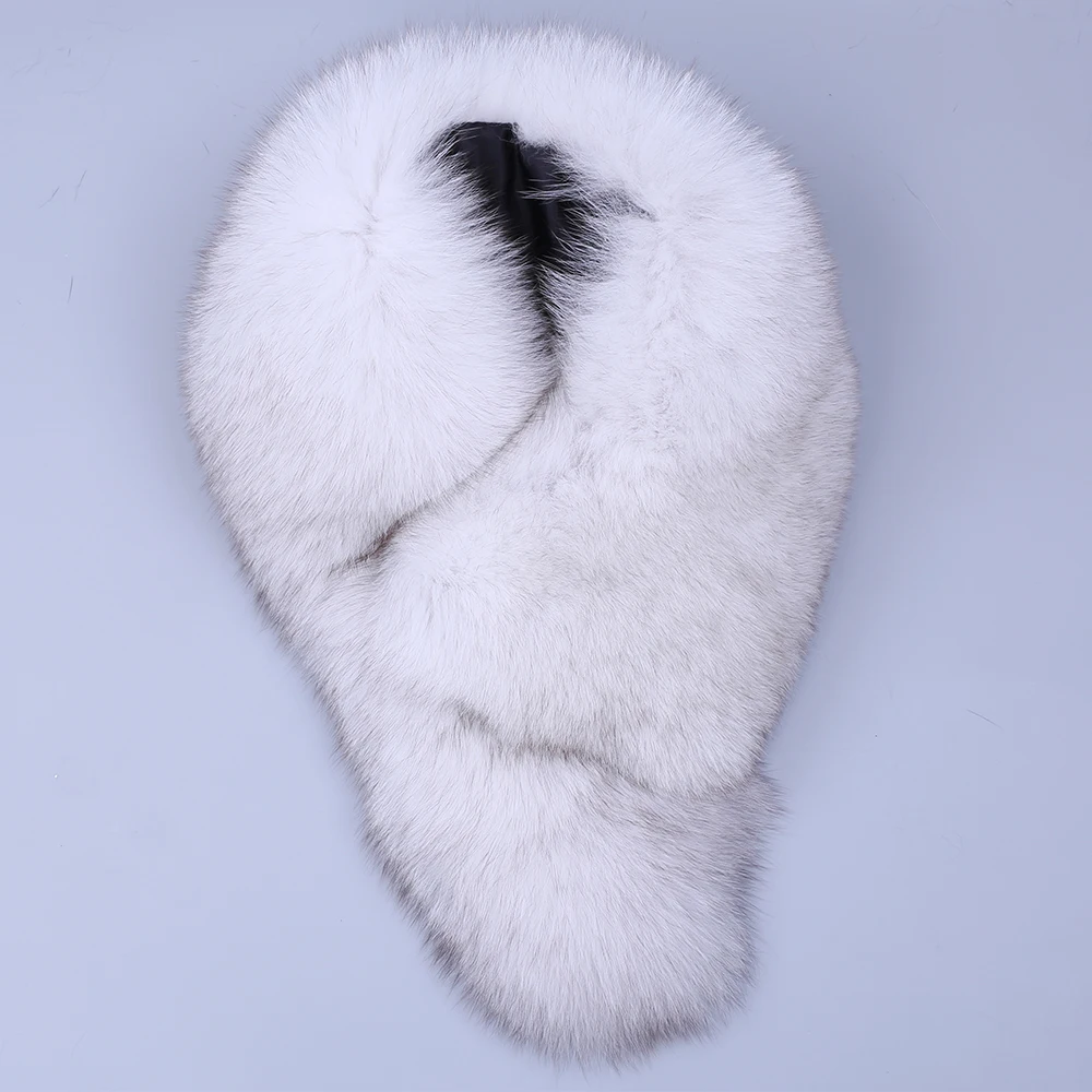 Écharpe en Fourrure Naturelle de Renard group pour Femme, Mouchoir de la raq, Silencieux avec Clips, Nouvelle Mode Hiver 2023