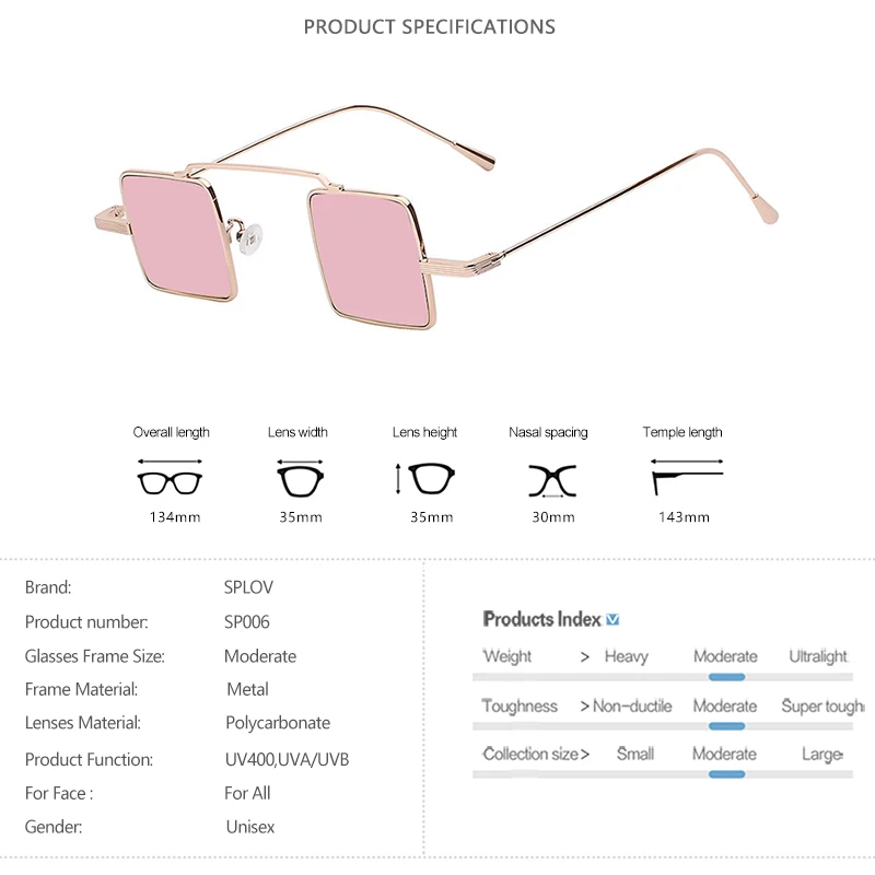 Stylowe małe kwadratowe metalowe okulary przeciwsłoneczne Steampunk mężczyźni kobiety Vintage okulary przeciwsłoneczne moda uliczna odcienie óculos De Sol UV400 — zdjęcie 6